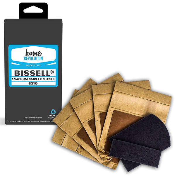 Bissell® Zing* (5PK) Bags + 2 Filters