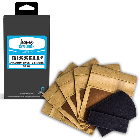 Bissell® Zing* (5PK) Bags + 2 Filters