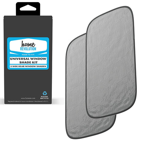 Cling Shadey Car Rear Kit w/ Printed Travel Bag (2PK)