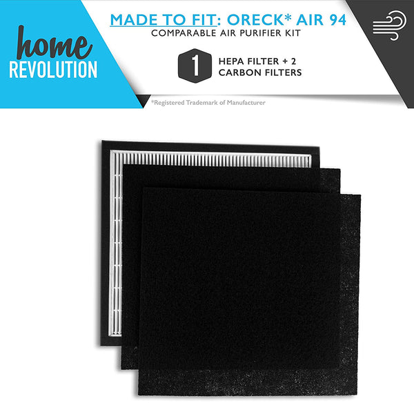 Oreck® OptiMax® Air 94* Air Purifier Filter Kit + 2 Carbon Filters