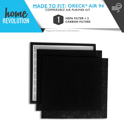 Oreck® OptiMax® Air 94* Air Purifier Filter Kit + 2 Carbon Filters