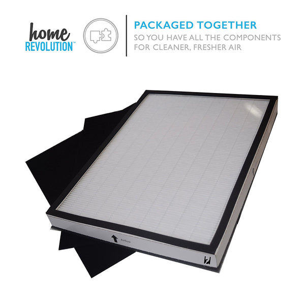 Oreck® OptiMax® Air 95* Air Purifier Filter Kit + 2 Carbon Filters